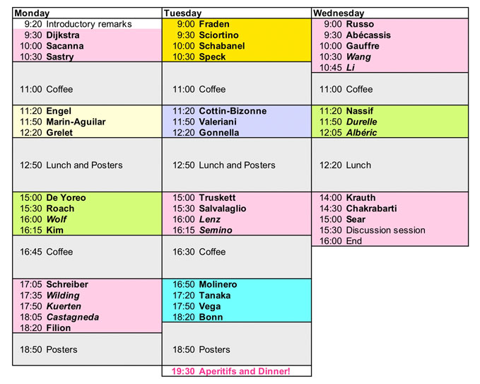 Programme